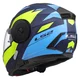 Výklopná moto přilba LS2 FF902 Scope II Duria Blue H-V Yellow
