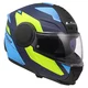 Výklopná moto přilba LS2 FF902 Scope II Duria Blue H-V Yellow