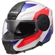 Výklopná moto přilba LS2 FF902 Scope II Duria White Blue Red