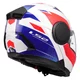 Výklopná moto přilba LS2 FF902 Scope II Duria White Blue Red