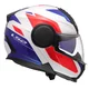 Výklopná moto přilba LS2 FF902 Scope II Duria White Blue Red