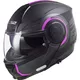 Výklopná moto přilba LS2 FF902 Scope Arch - rozbaleno - Gloss White Titanium