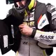Závodní airbagová vesta Helite e-GP Air, elektronická - 2.jakost - černo-bílá