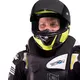 Závodní airbagová vesta Helite e-GP Air, elektronická - 2.jakost - černo-bílá