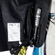 Závodní airbagová vesta Helite GP Air 2, mechanická s trhačkou - černá