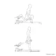 Posilovací lavice na nohy a hýždě inSPORTline X-NT HT10 Hip Thrust