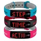 Fitness náramek Sigma Activo - rozbaleno - modro-šedá