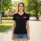 Dámské tričko inSPORTline Signature - černá