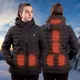 Dámská vyhřívaná bunda W-TEC HEATborg Lady - černá - černá