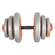 Jednoruční nakládací činkový set inSPORTline 3-18 kg - 2.jakost