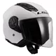 Moto přilba LS2 OF616 Airflow II Solid Gloss White