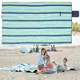 Pikniková deka inSPORTline Livetino 300x200 cm - ibišková noc - klidný oceán