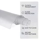 Průhledná zátěžová podložka inSPORTline Proteko Clear 220x100x0,15 cm - 2.jakost