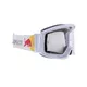 Motokrosové brýle RedBull Spect Strive Panovision, bílé matné, plexi čiré