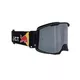 Motokrosové brýle RedBull Spect Strive Panovision, černé matné, plexi stříbrné zrcadlové