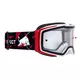 Motokrosové brýle RedBull Spect Torp, bílé/červené, čiré plexi