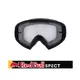 Motokrosové brýle RedBull Spect Whip, černé, plexi čiré