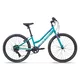 Odlehčené juniorské dívčí kolo Galaxy Ruby 24" 9.0 • 138-148 cm • 12,7 kg - stříbrná