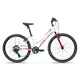 Odlehčené juniorské dívčí kolo Galaxy Ruby 24" 9.0 • 138-148 cm • 12,7 kg - stříbrná