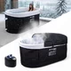 Přenosná otužovací vana inSPORTline FrostPeace 380 l s napařovacím systémem