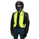 Airbagová vesta Helite Turtle 2 HiVis rozšířená, mechanická s trhačkou - oranžová
