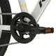 Odlehčené juniorské kolo Kross Dust JR 1.0 24" Gen 006 • 130-150 cm • 12,7 kg - šedá/černá/lesk