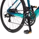 Gravel elektrokolo Olpran e-Gravel 28" 360Wh - model 2026 • dojezd až 90 km - modro-tyrkysová